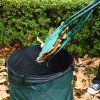 Colector ergonomic de frunze și iarbă cu mânere lungi