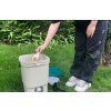 Compostor practic de bucătărie pentru deșeuri organice