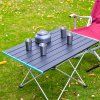 Masă de camping pliabilă din aluminiu de înaltă calitate