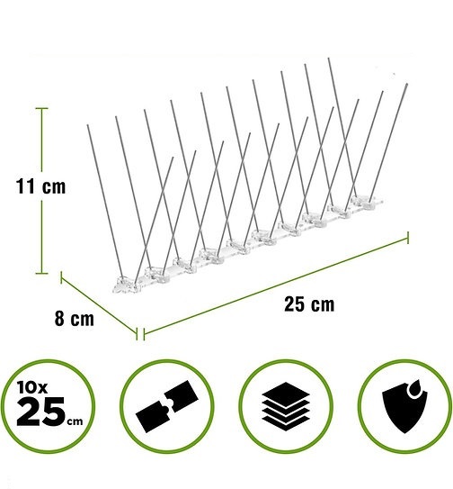 bodci proti pticam - 2,5 m