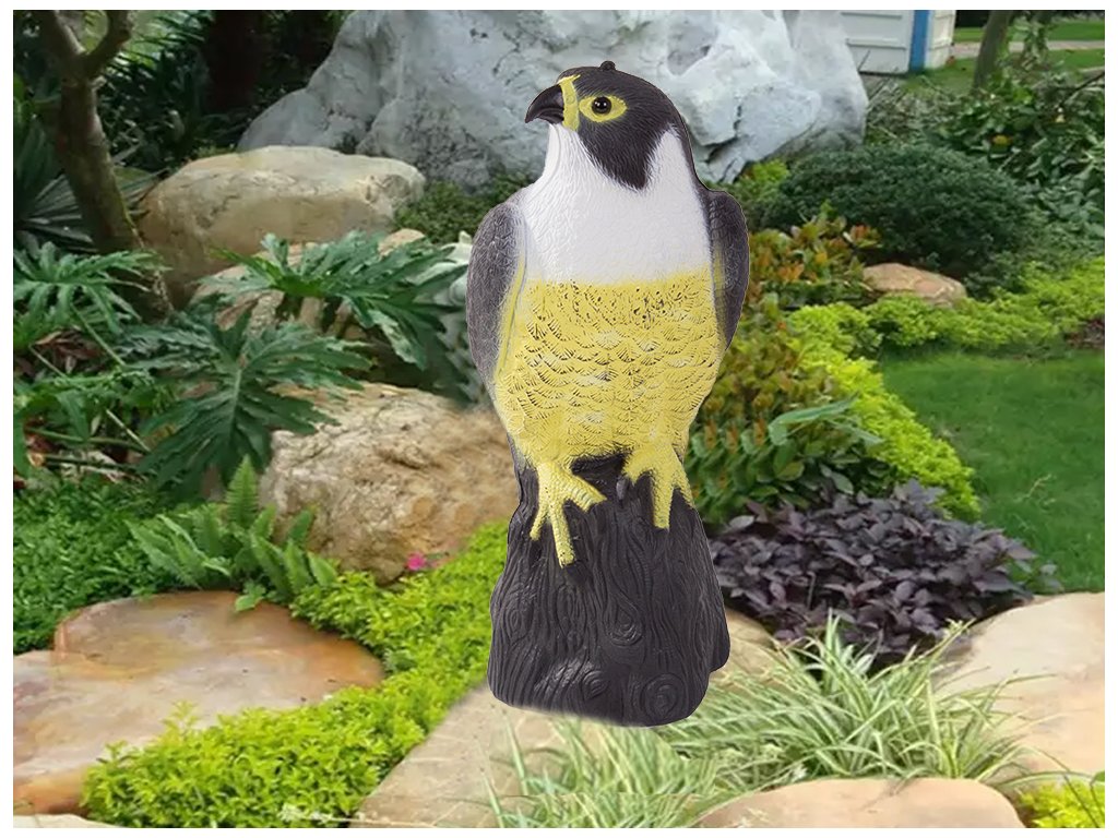 zvočno strašilo za ptice z imitacijo plenilca