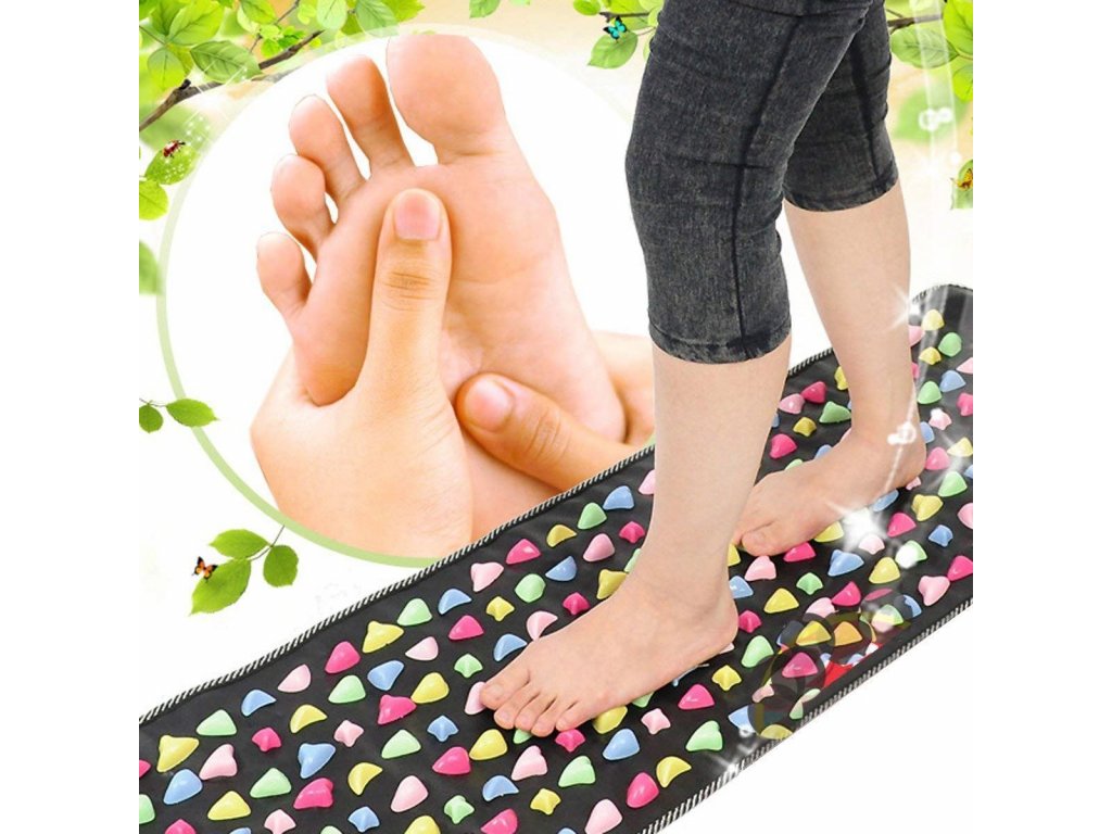 podloga iz akupresurnih kamnov