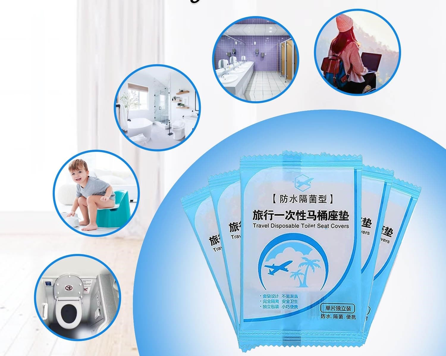 higienske prevleke za straniščno školjko