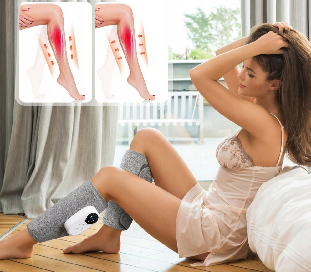 kompresijski električni masažer za stopala