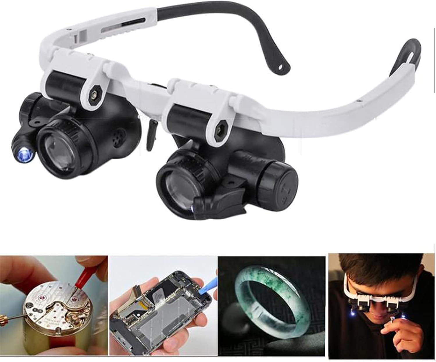 Povečevalna stekla za profesionalne ure z lupo