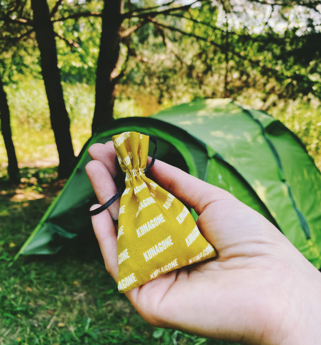 Repelentna vrečka z vonjem citrusov za šotor