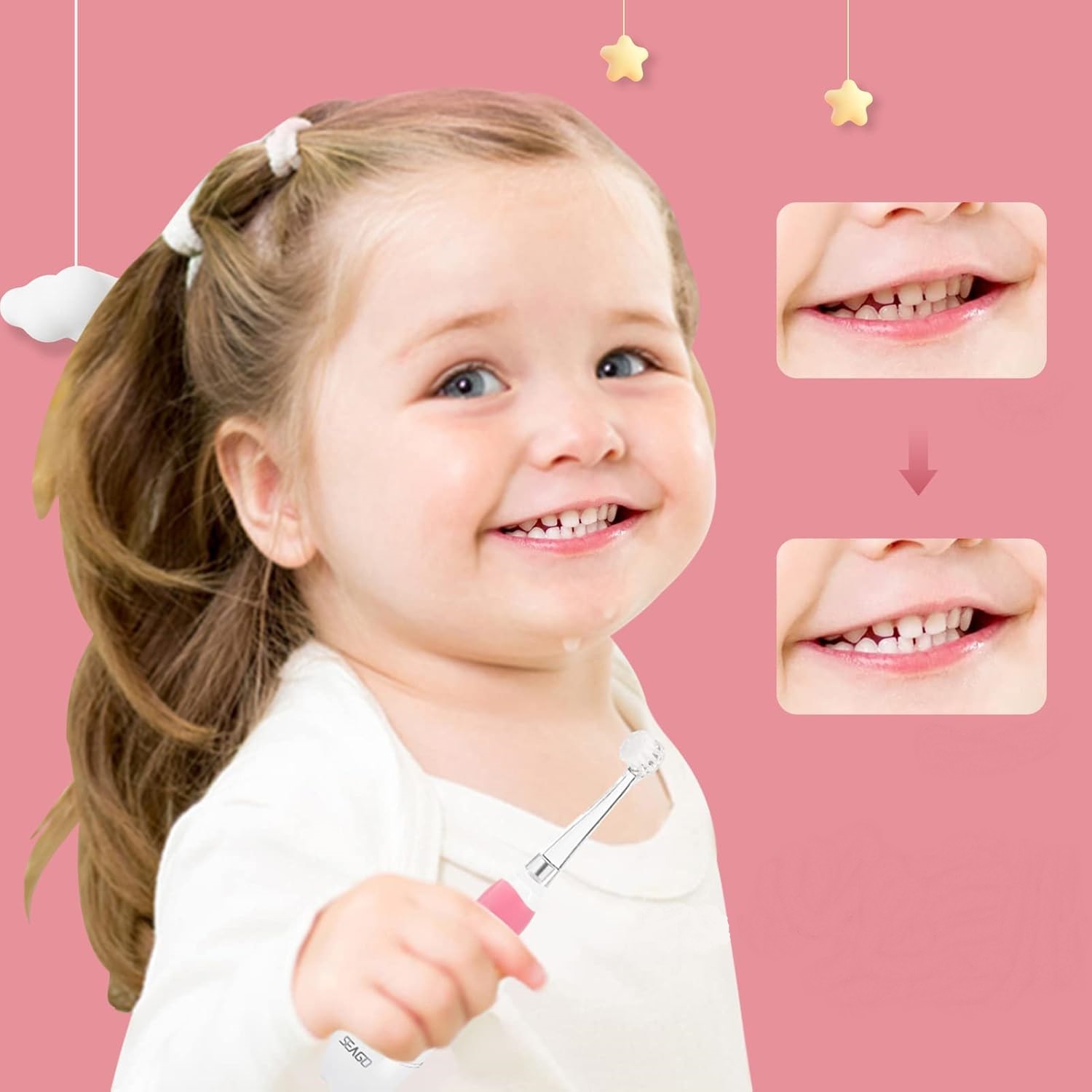 otroška sonična zobna ščetka