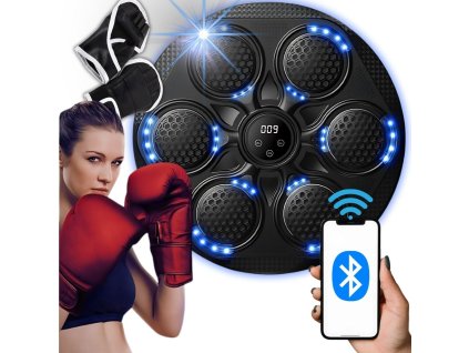 boksarska tarča z rokavicami