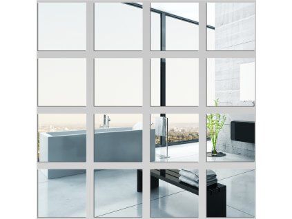 samolepilne zrcalne ploščice za stene