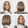 karamelno blond bob lasulja