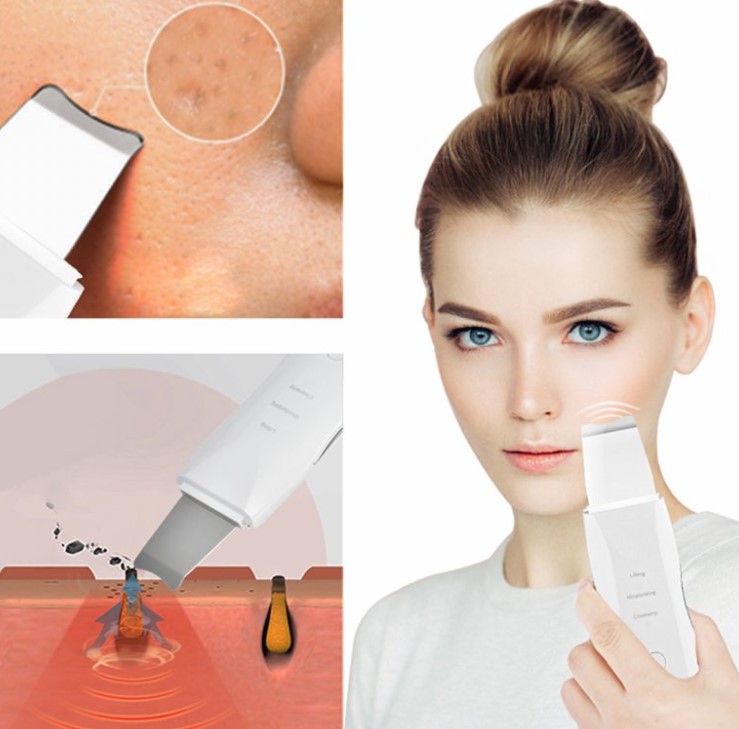 Ultrahangos spatula kavitációs peelinghez