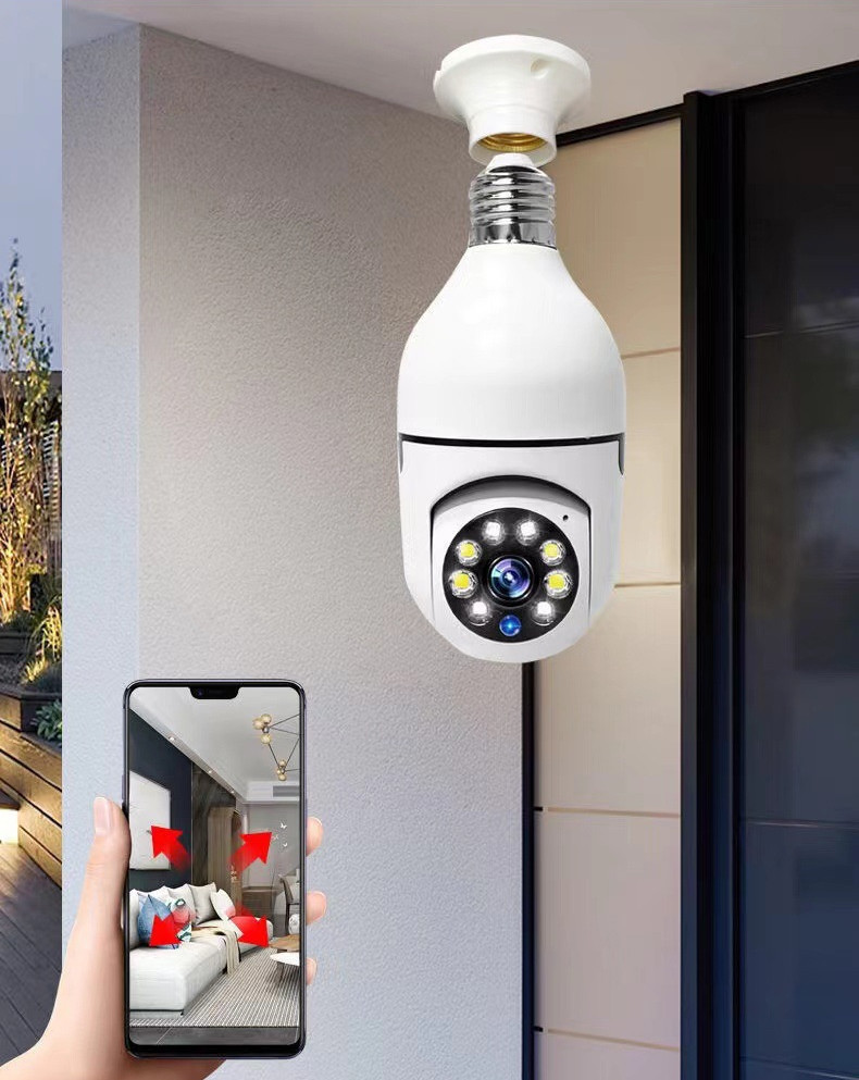 Camera de securitate într-un bec