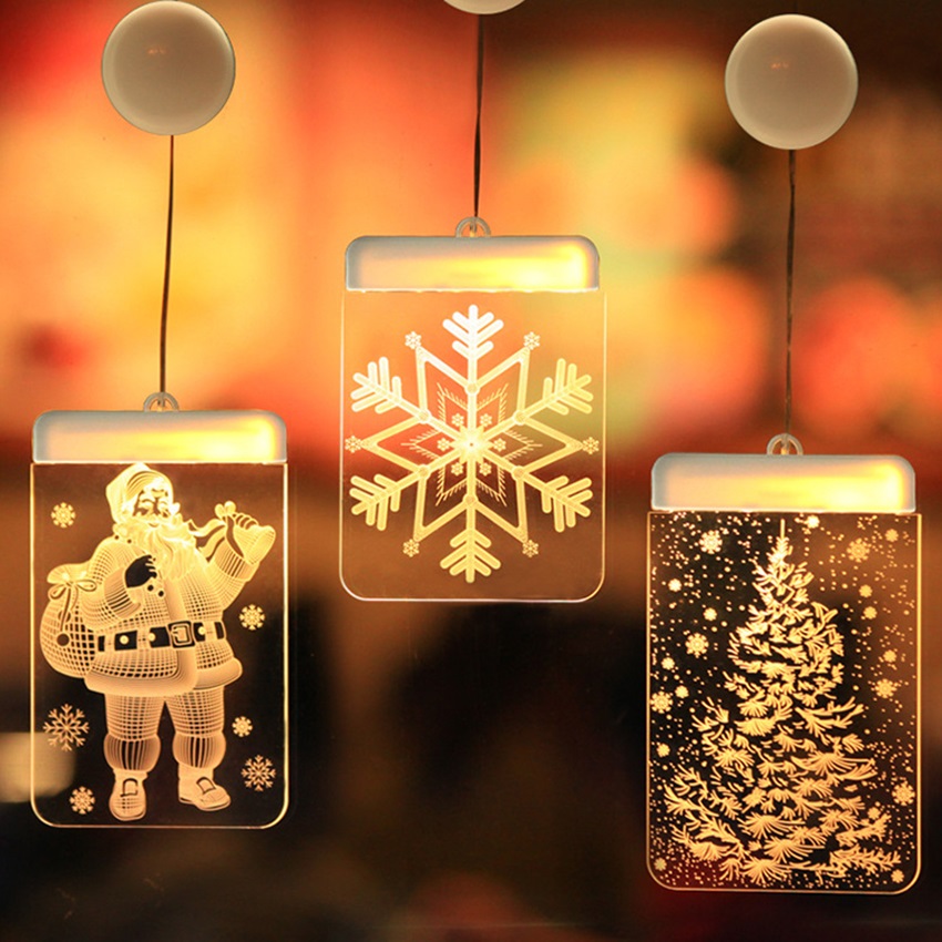Decor exclusiv pentru fereastră de Crăciun