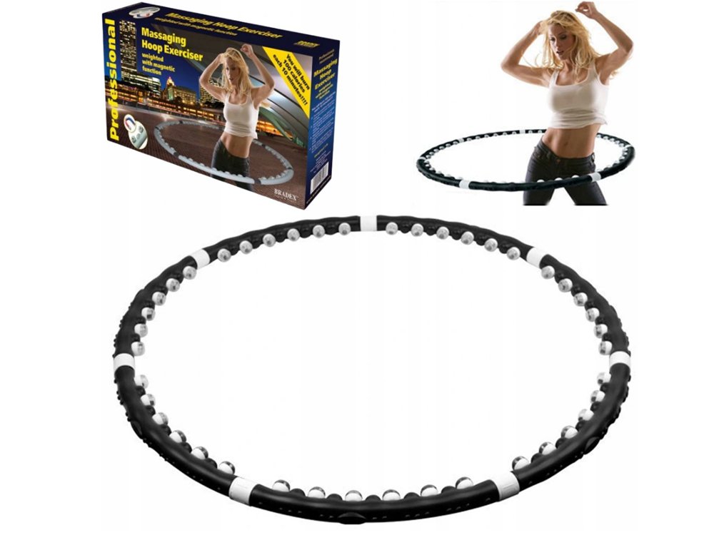 уникален масажен магнитен обръч Hula Hoop