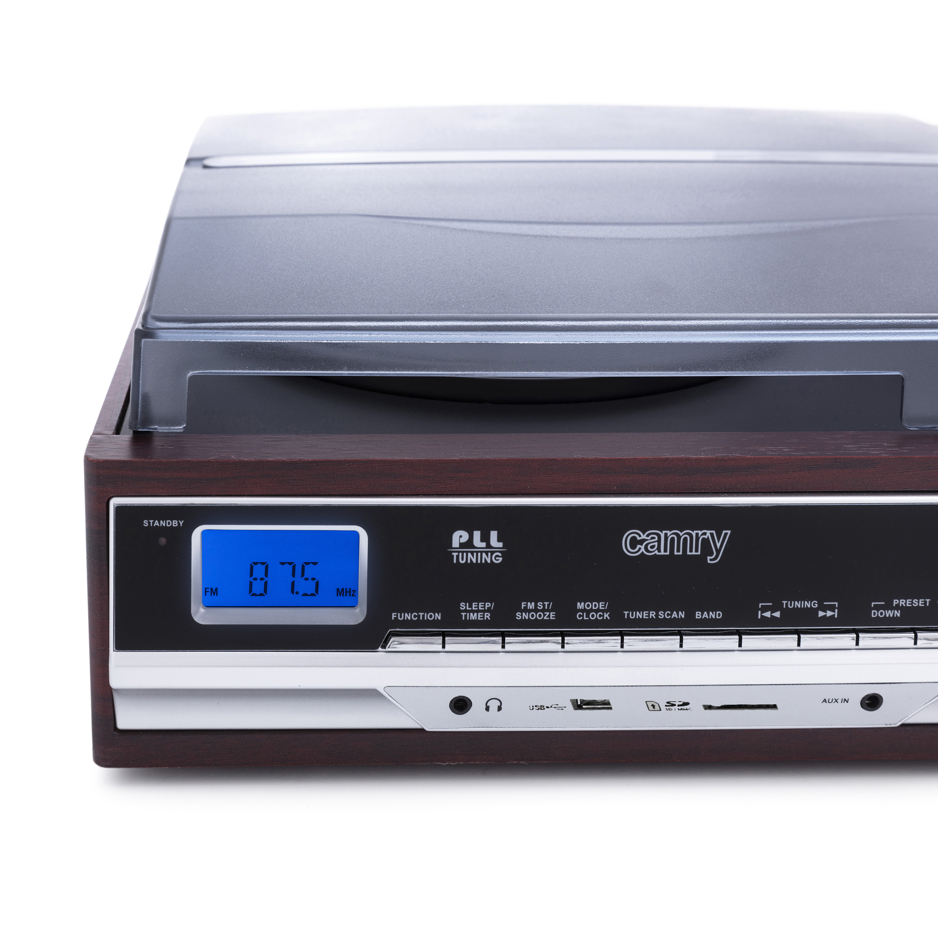 Večfunkcijski gramofon z bluetoothom, radiom, usb-jem