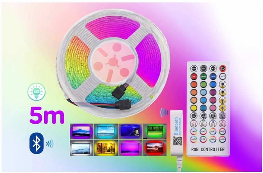 уникална RGB bluetooth LED лента