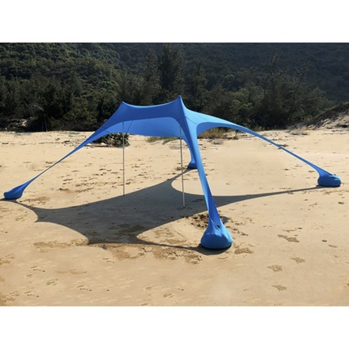 praktikus strandsátor UV-védelemmel