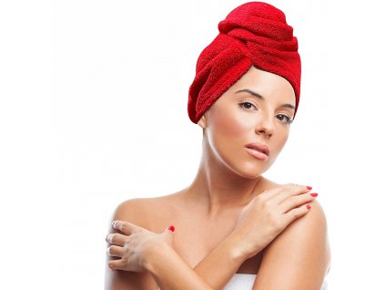 Ručník na najrýchlejšie vysušenie vlasov - turban na vlasy - TROJBALENE
