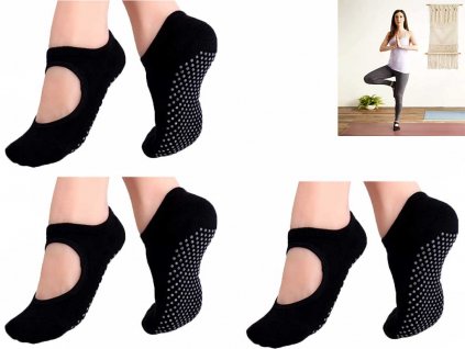 ponozky na jogu 3x