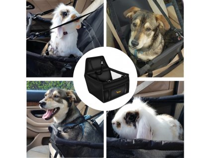 bezpečná autosedačka pre psa a malé domáce zvieratá