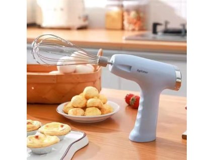 Kompaktný nabíjateľný mixér so sekáčikom na cesnak