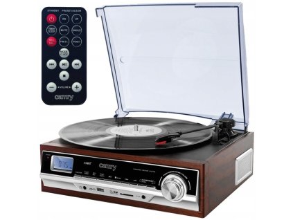 retro gramofón s bluetooth, rádiom, mp3, usb, LCD displej
