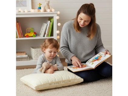 kvalitný detský vankúš s nastaviteľnou výškou