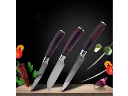 Profesionálna sada japonských nožov - 3 ks