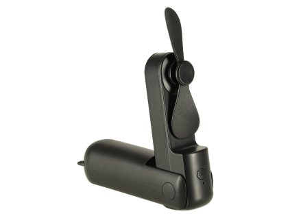 Mini ručný prenosný akumulátorový ventilátor