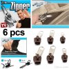 yks018 new hot tv 6pcs fix a zipper zips slider