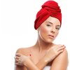 Ručník na najrýchlejšie vysušenie vlasov - turban na vlasy - DVOJBALENE