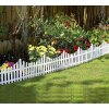 Nádherná záhradná plastová palisáda