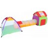 skvelý detský domček a stan s tunelom i loptičkami