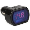 Tester autobatérii do zapalovača, voltmeter do auta