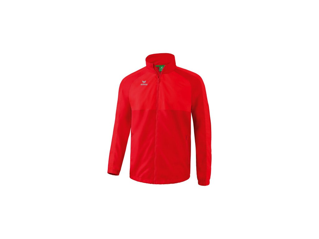ERIMA bunda do každého počasí TEAM červená (Veľkosť 116, Farba - hlavná Červená, Farba - doplnková Červená)