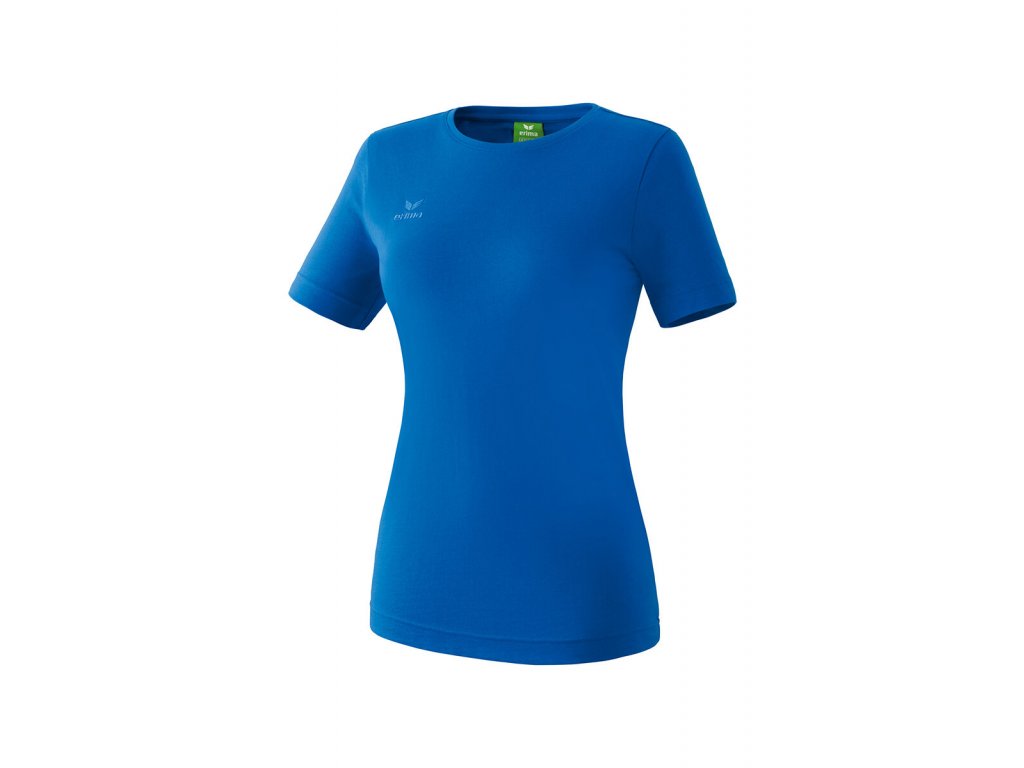 ERIMA dámské tričko TEAMSPORTS azurová (Veľkosť 34, Farba - hlavná Azúrová)