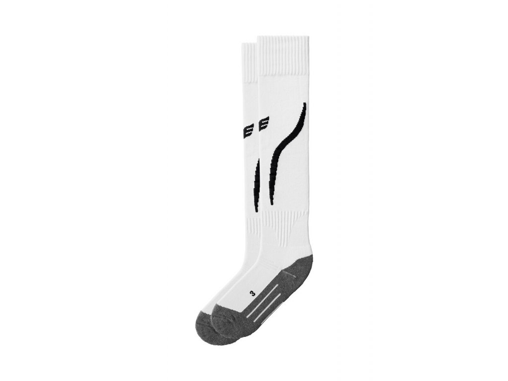 ERIMA ponožková štulpna TANARO bílá černá (Veľkosť 29-32, Farba - hlavná Biela, Farba - doplnková Čierna)