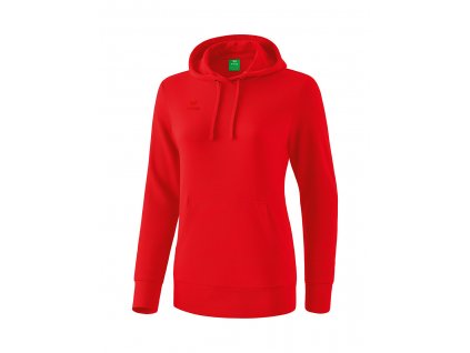 37054 erima damska mikina hoody cervena