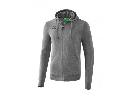 37132 erima mikina hooded sweat siva