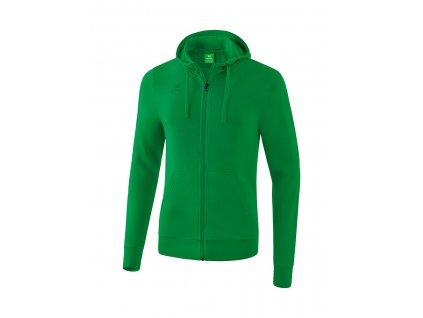 37138 erima mikina hooded sweat tmava zelena