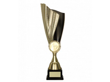 Sportovní trofej Pohár 7217 (Veľkosť A, Farba - hlavná Zlatá, Farba - doplnková Čierna)