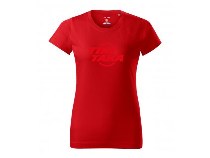 triko damske cervena FRONT BRICK cervena logo orig (1)