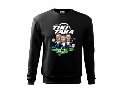 trio mikina čierna
