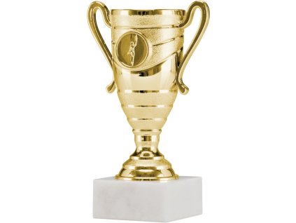9037 g pohár zlatý v 13 cm r 5 cm
