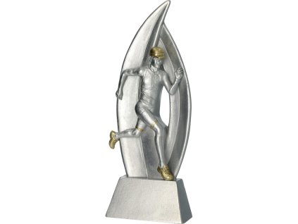 rp60010 s g figurka odlitek běh stříbro zlato v 18 cm