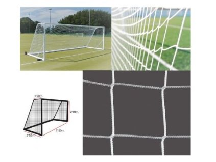 99658 siet futbalova senior 7 5 x 2 5 x 1 2 x 2 m 4 mm