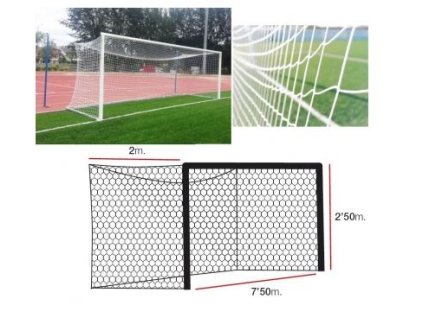 99661 siet futbalova senior 7 5 x 2 5 x 2 x 2 m 4 mm