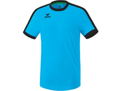 38389 erima dres kratky retro tyrkysova cierna