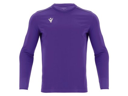 110539 macron dres dlhy rukav rigel hero fialova