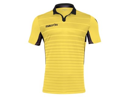 111923 5 macron dres kratky rukav tabit zlta cierna